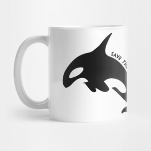 Save the orcas Mug